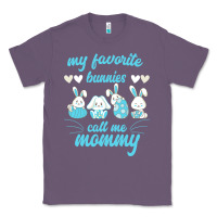 Lavender My Favorite Bunnies Call Me Mommy Classic Tee - Bettercallsaul