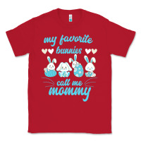 Red My Favorite Bunnies Call Me Mommy Classic Tee - Bettercallsaul