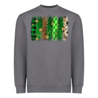 Storm St. Patrick's Day brushstroke Heavyweight Sweatshirt - OliviaCreatesArt