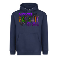 Navy almost bat shit crayz Heavyweight Hoodie - SublimationCraftShop