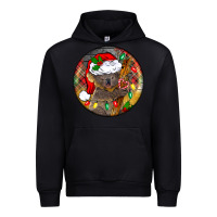 Black Christmas koala Urban Hoodie - BarkalooDesign