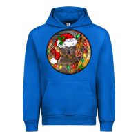 Cobalt Christmas koala Urban Hoodie - BarkalooDesign