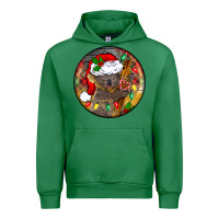 Emerald Christmas koala Urban Hoodie - BarkalooDesign