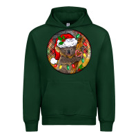 Forest Green Christmas koala Urban Hoodie - BarkalooDesign