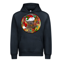 Navy Christmas koala Urban Hoodie - BarkalooDesign