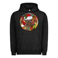 Pigment Black Christmas koala Urban Hoodie - BarkalooDesign