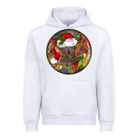White Christmas koala Urban Hoodie - BarkalooDesign