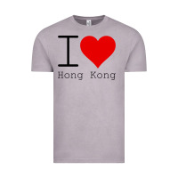 Vintage Zinc i love hong kong Vintage Tee - artisFamous