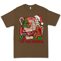 Cacao Tis The Season Christmas Cakes Truck Premium Tee - BundleAndBundleShop