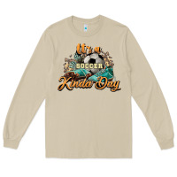Mushroom It's a Soccer Kinda Day Long Sleeve Tee - HowdyJamesFarm