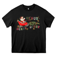 Black heaux heaux heaux Heavy Core Tee - MaliasSmallBusiness