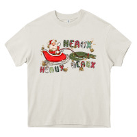 Cream heaux heaux heaux Heavy Core Tee - MaliasSmallBusiness