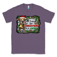 Lavender all i want for christmas is a cow Classic Tee - RanaPortraitStore