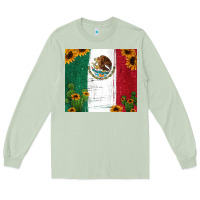 Matcha cactus sunflower mexican flag z Long Sleeve Tee - Jasminsmagicworld