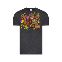 Vintage Black Texas Mardi Gras Vintage Tee - NancyCooperArtShop