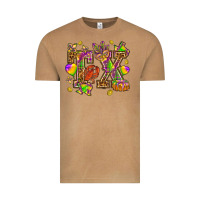 Vintage Camel Texas Mardi Gras Vintage Tee - NancyCooperArtShop