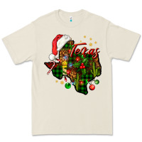 Bone Christmas Western Texas Map Premium Tee - BundleAndBundleShop