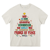 Cream his name shall be Heavy Core Tee - MaliasSmallBusiness