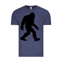 Vintage Denim bigfoot in black design Vintage Tee - artisFamous