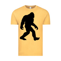 Vintage Mustard bigfoot in black design Vintage Tee - artisFamous