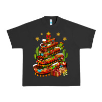 Pigment Black Christmas Feliz Navidad sombrero tree Urban Heavy Tee - NancyCooperArtShop