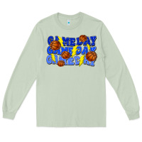 Matcha Game day game day game day lightning bolt Long Sleeve Tee - HowdyJamesFarm