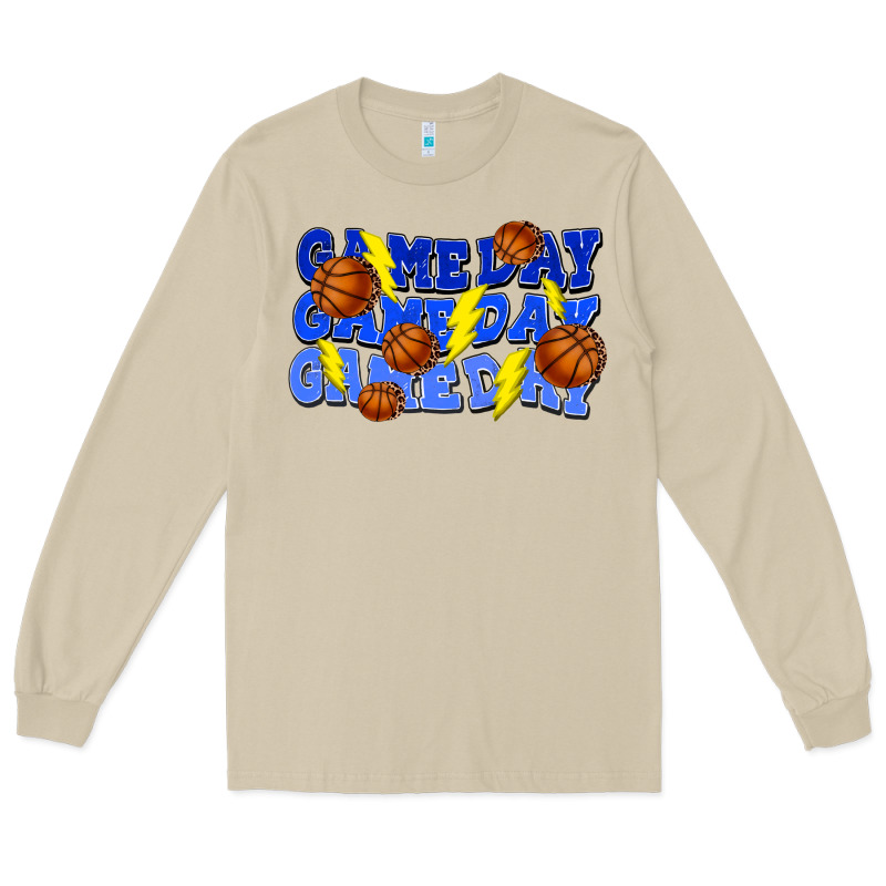 Game Day Game Day Game Day Lightning Bolt Long Sleeve Tee by HowdyJamesFarm | Teevron