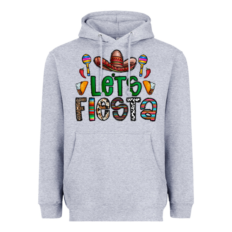 Fiesta Heavyweight Hoodie by CowhideDigitalArt | Teevron