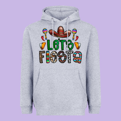 Fiesta Heavyweight Hoodie Designed By Cowhidedigitalart