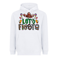 White fiesta Heavyweight Hoodie - CowhideDigitalArt