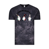 Cloud Black chillin' with my gnomies for light Vintage Tee - artisFamous