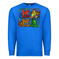 True Royal juneteenth leopard frame mama Mother's Day Premium Sweatshirt - LillyAllenDesigns