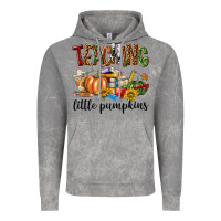 Teaching Little Pumpkins Vintage Hoodie | Teevron