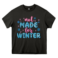 Asphalt not made for winter Heavy Core Tee - MaliasSmallBusiness