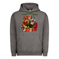 Pigment Tornado happy holidays gnomes truck Urban Hoodie - BarkalooDesign