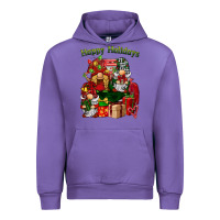 Tulip happy holidays gnomes truck Urban Hoodie - BarkalooDesign