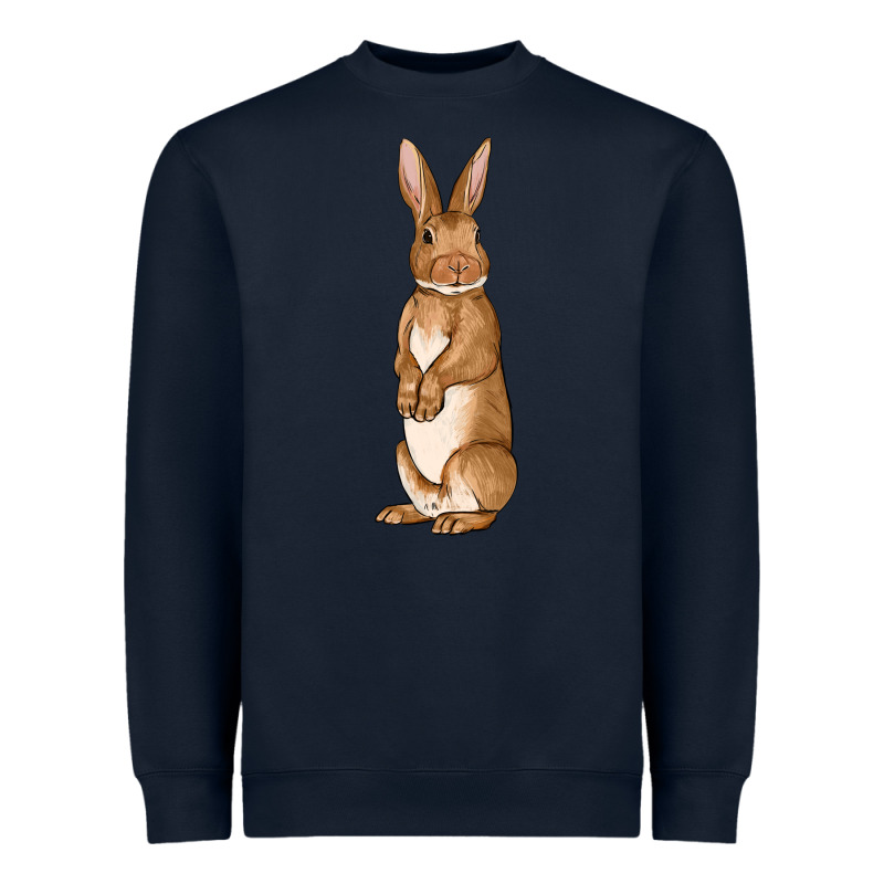 Bunny Easter Heavyweight Sweatshirt by OliviaCreatesArt | Teevron