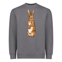 Storm Bunny Easter Heavyweight Sweatshirt - OliviaCreatesArt