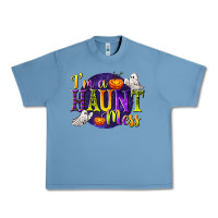 Pebble Blue I'm a Haunt Mess Urban Heavy Tee - texasbilliewilder