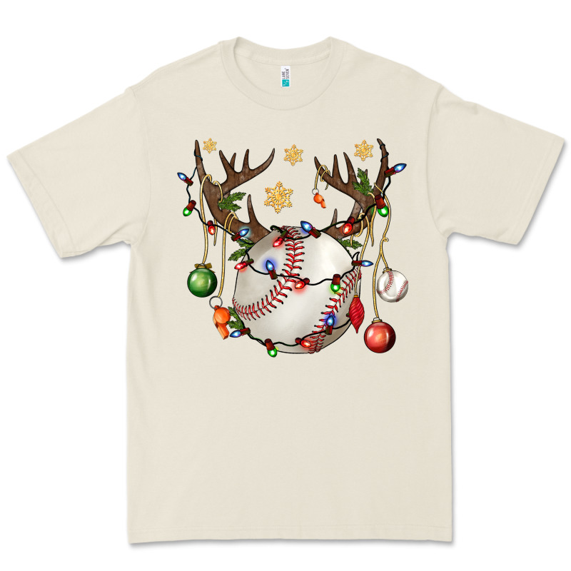 Baseball Horn Christmas Premium Tee by BundleAndBundleShop | Teevron