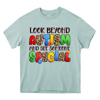 Arona look beyond autism and see someone special Heavy Core Tee - JahusDesignShop