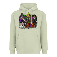 Matcha animal halloween Heavyweight Hoodie - SublimationCraftShop