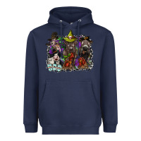 Navy animal halloween Heavyweight Hoodie - SublimationCraftShop