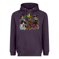 Plum animal halloween Heavyweight Hoodie - SublimationCraftShop