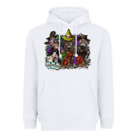 White animal halloween Heavyweight Hoodie - SublimationCraftShop