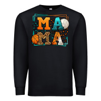 Black Basketball and Volleyball mama Mother's Day Premium Sweatshirt - LillyAllenDesigns