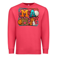 Cardinal Basketball and Volleyball mama Mother's Day Premium Sweatshirt - LillyAllenDesigns