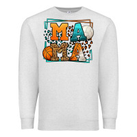 Oatmeal Heather Basketball and Volleyball mama Mother's Day Premium Sweatshirt - LillyAllenDesigns