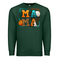 Sports Green Basketball and Volleyball mama Mother's Day Premium Sweatshirt - LillyAllenDesigns