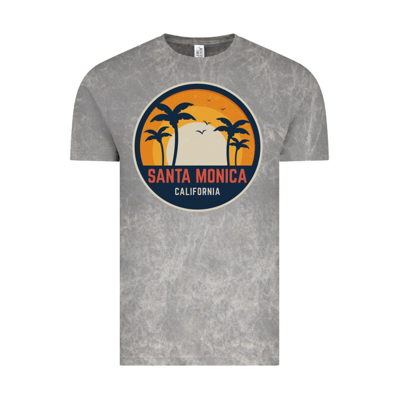 Santa Monica California Vintage Tee by artisFamous | Teevron